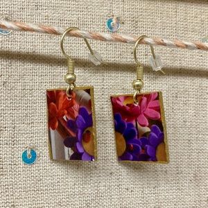 ♻️ Recycled Paper Earrings